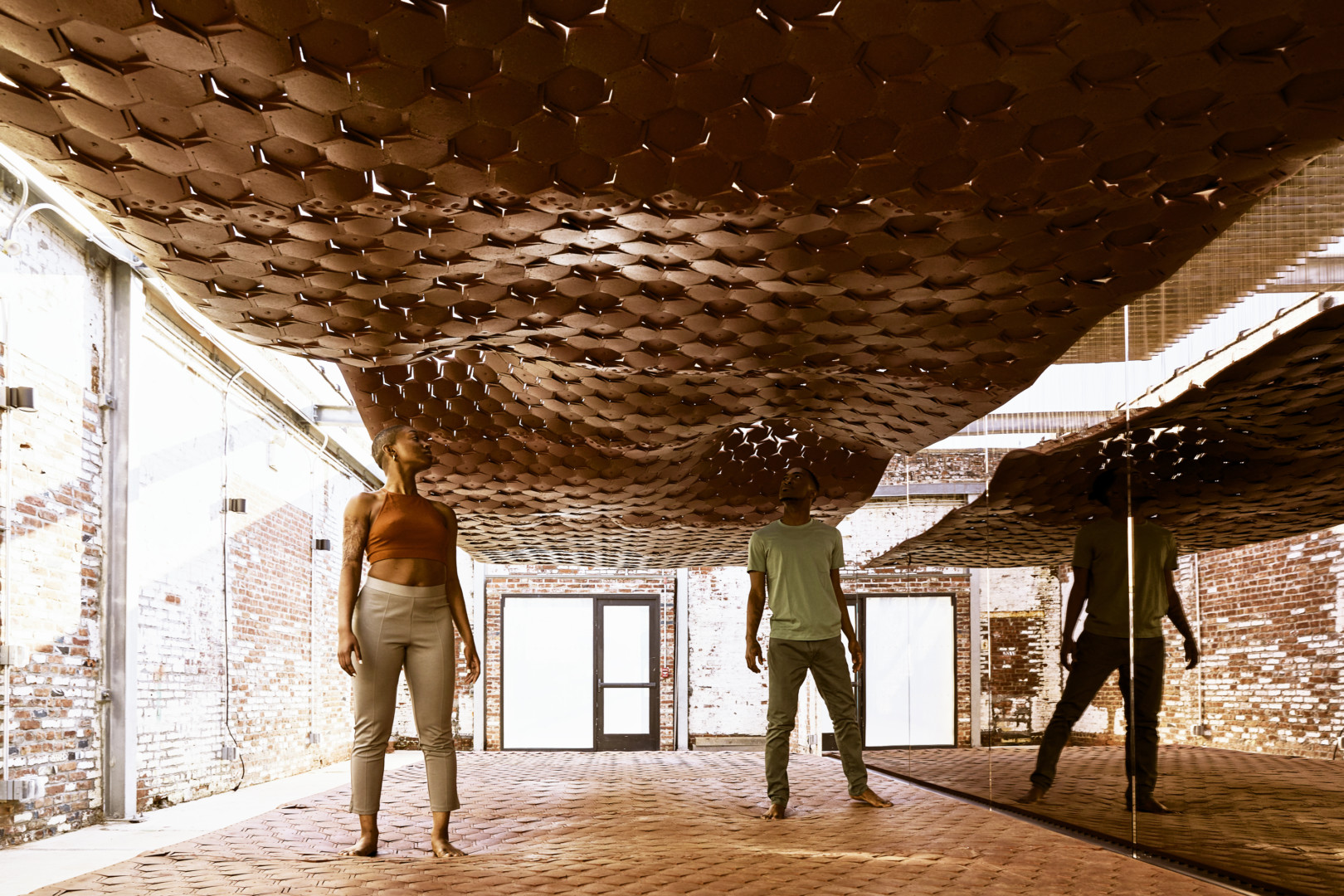Studio INI, Urban Imprint, 2019. Exhibition and Performance at NYCxDesign, A/D/O commissioned by BMW-MINI, 2019