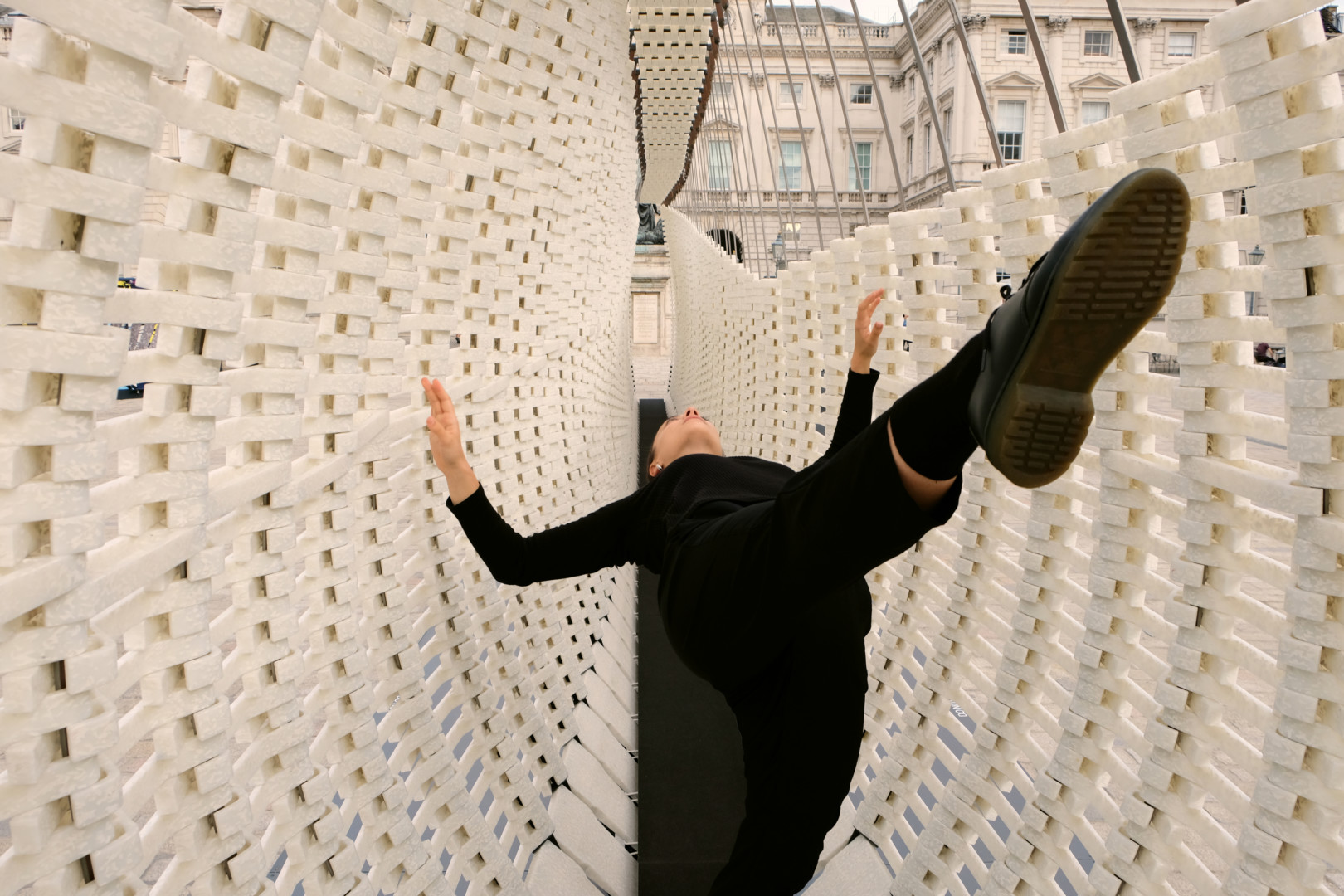Studio INI, Disobedience, 2018. Exhibition at London Design Biennale, Somerset House Courtyard, 2018 (as Greek Pavilion)