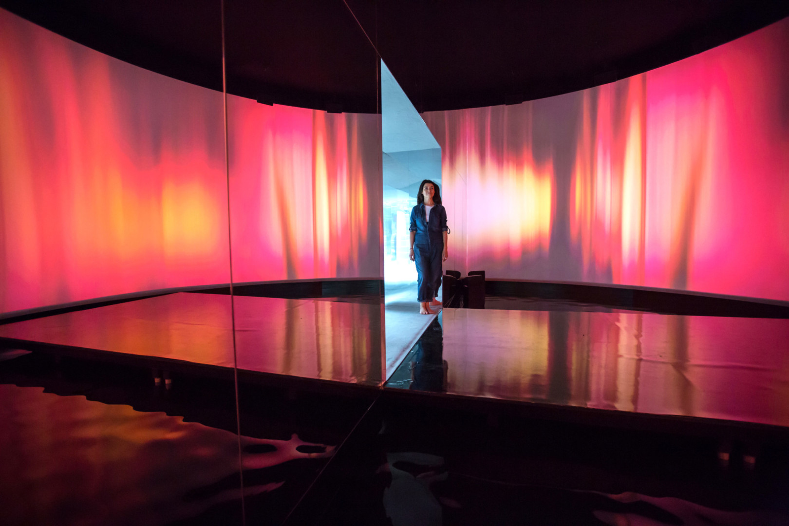 Es Devlin, Mirror Maze, 2016. Installation view, Copeland Park, London, United Kingdom