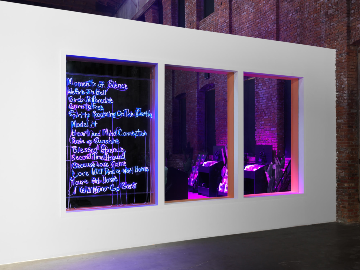 Jacolby Satterwhite Installation view of You’re at home at Pioneer Works, Brooklyn, 2019
