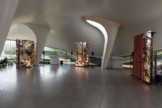 Jakob Kudsk Steensen, Catharsis, 2019-20. Indoor installation view, Serpentine Sackler Gallery, 2020.