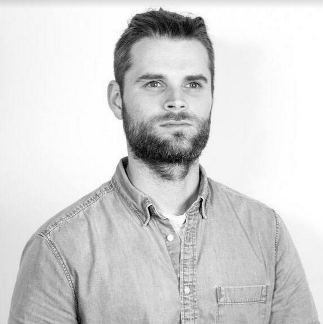 Portrait of artist Jakob Kudsk Steensen