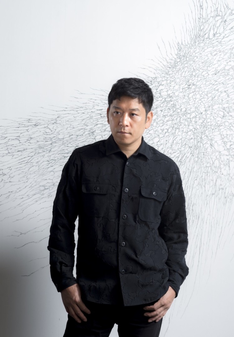 Portrait of artist Kohei Nawa
