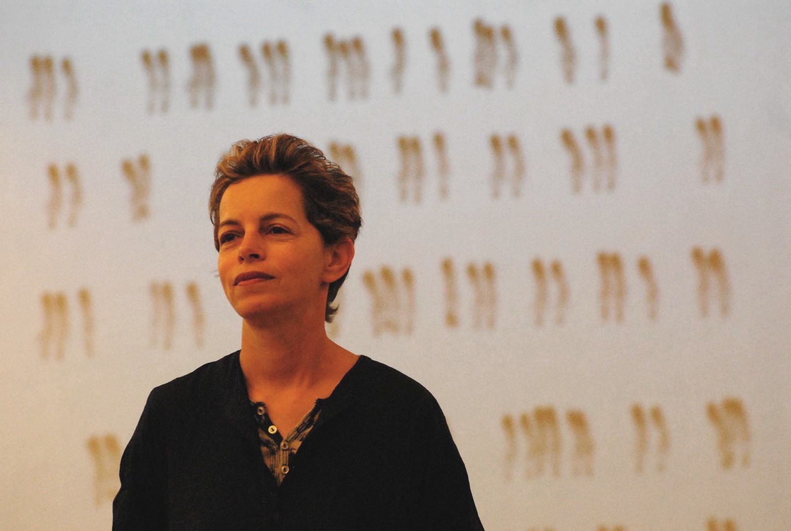 Portrait of artist Michal Rovner