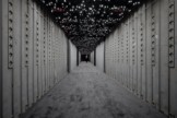Rafael Lozano-Hemmer, “Atmosphonia”, 2019. Rafael Lozano-Hemmer: Atmospheric Memory, Manchester International Festival, Manchester, United Kingdom, 2019.