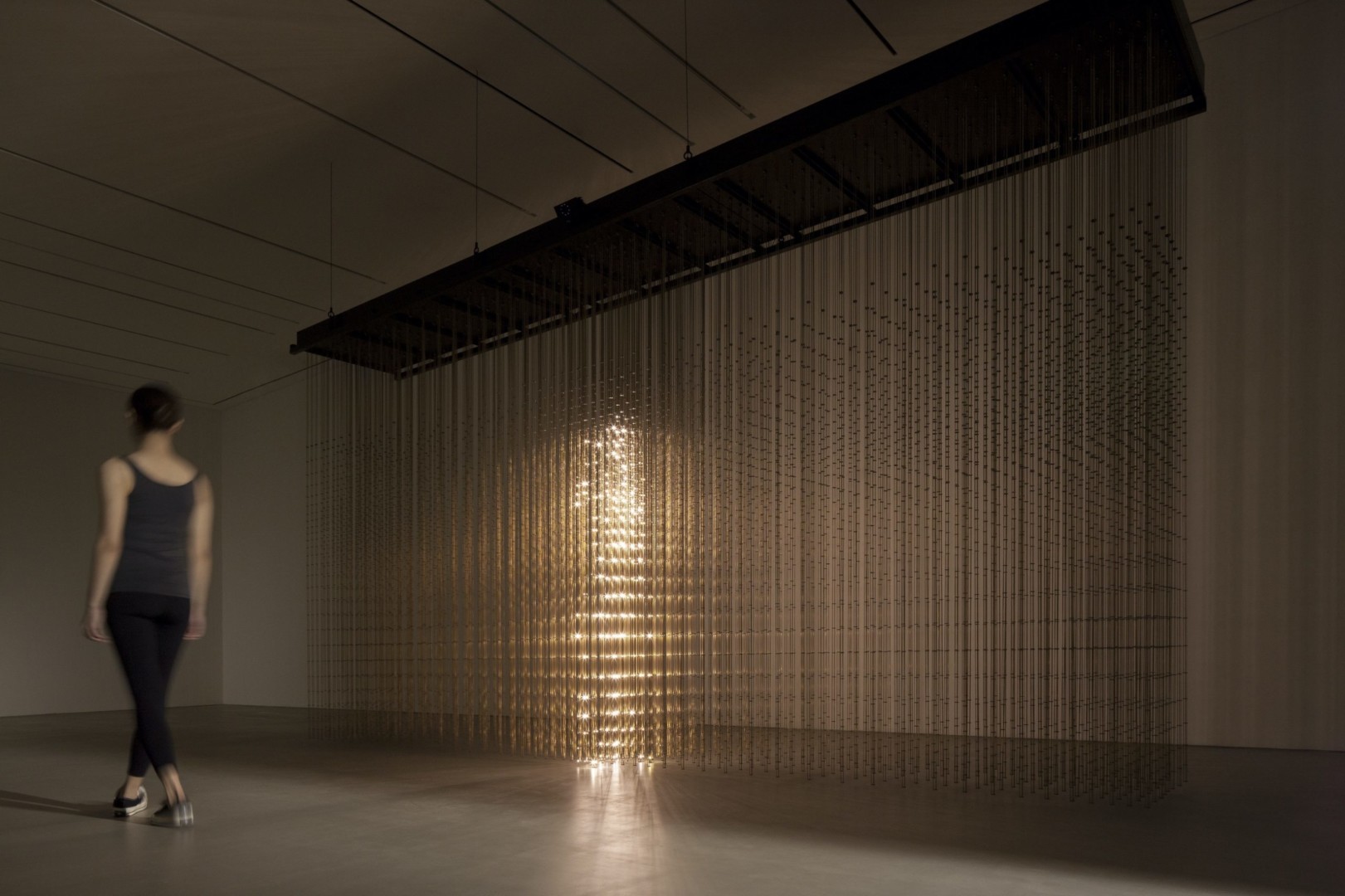 RANDOM INTERNATIONAL, Our Future Selves, 2019. Physical Algorithm at Paradise City Art Space, Seoul, South Korea, 2019