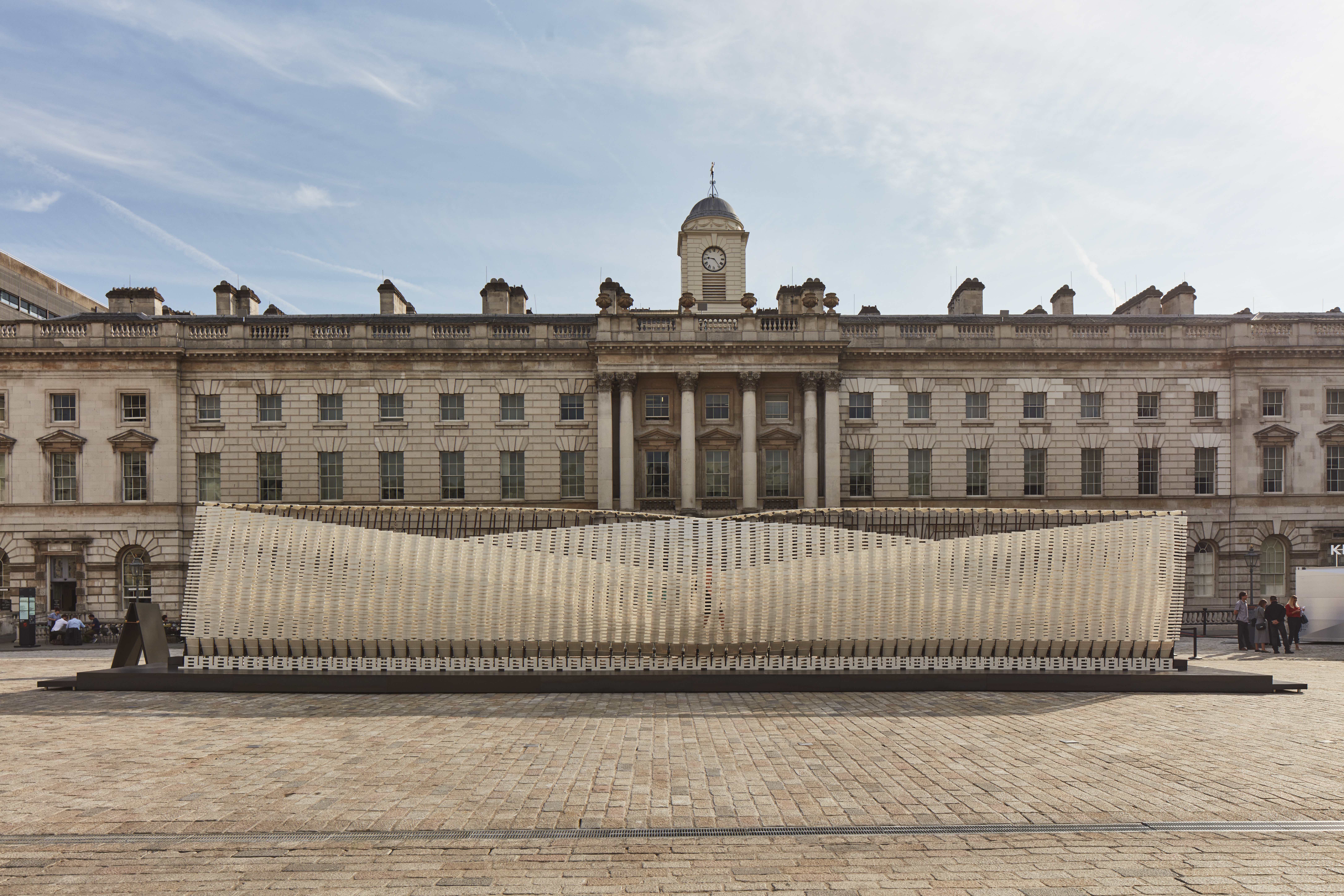 Studio INI, Disobedience, 2018. Exhibition at London Design Biennale, Somerset House Courtyard, 2018 (as Greek Pavilion)